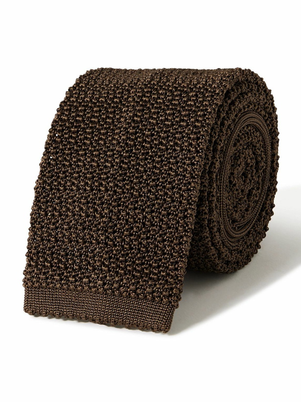 Photo: J. Mueser - 6.5cm Knitted Silk Tie
