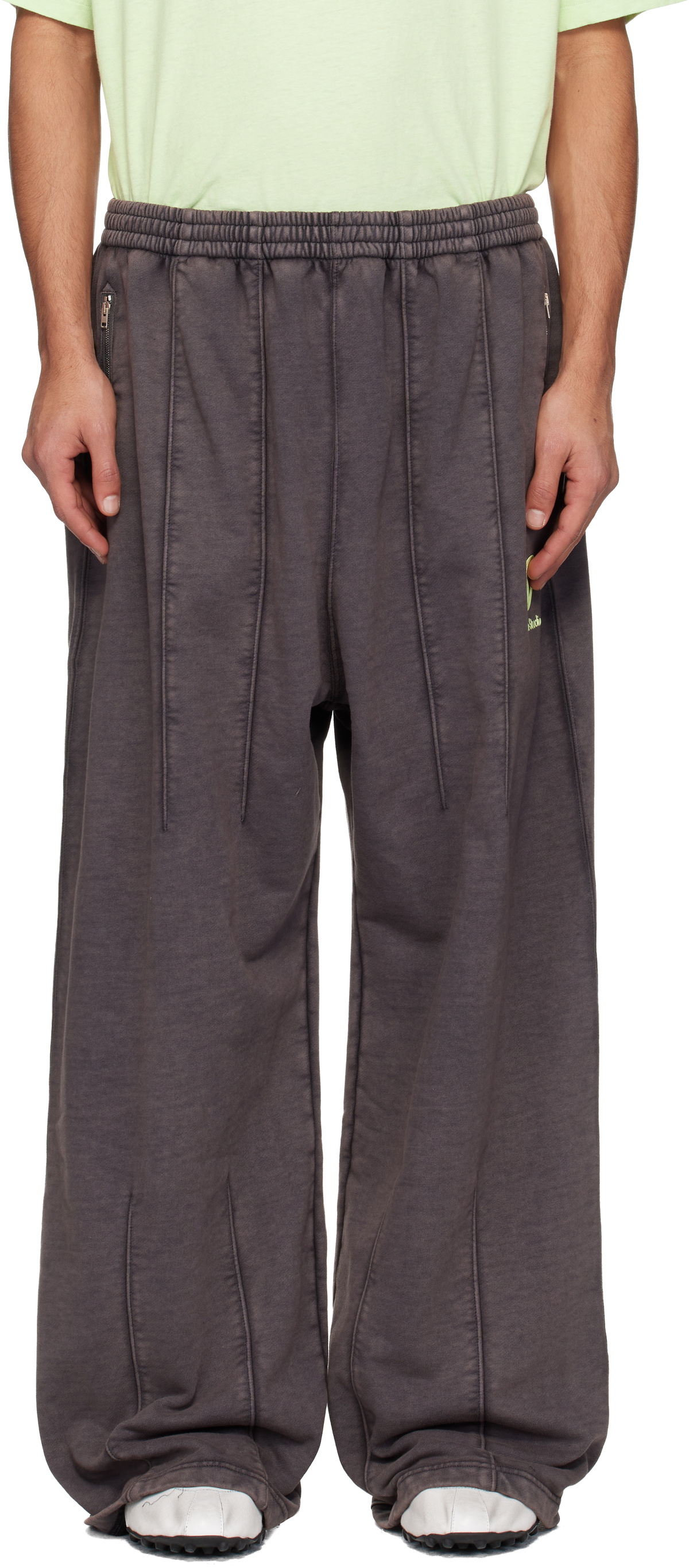 Acne Studios Black Logo Sweatpants