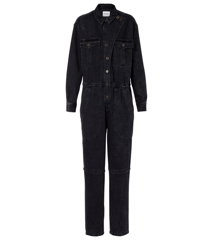 Photo: Marant Etoile Denim jumpsuit