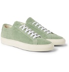 Common Projects - Original Achilles Suede Sneakers - Green