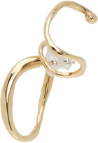 FARIS Gold Cursive Single Earring