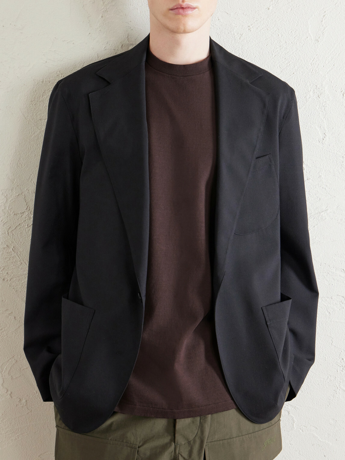 A.PRESSE - Heavy Weight Cotton-Jersey T-Shirt - Brown