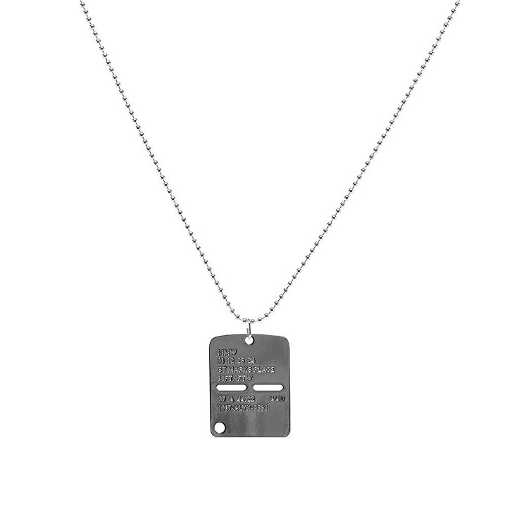 Photo: 1017 ALYX 9SM Military Tag Necklace