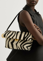 Jacquemus Le Rond Carré Zebra Calf-hair Shoulder bag - Multi Animal - One Size