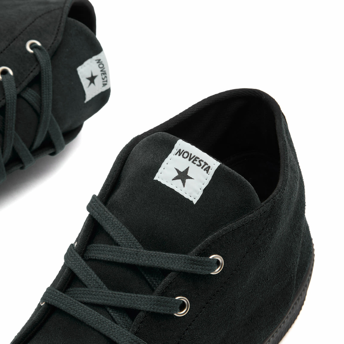 Novesta Men's x Noel Gallagher Lone Star Sneakers in Black