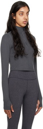 Splits59 Gray Stevie Sport Sweater