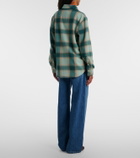 God's True Cashmere Checked cashmere overshirt
