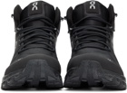 On Black Waterproof Cloudrock Sneakers
