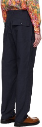 Engineered Garments Navy Fatigue Trousers