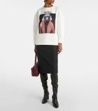 Max Mara Bacco printed cotton-blend sweatshirt