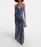 Missoni Pleated maxi dress