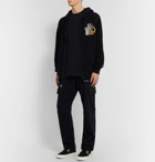 Off-White - Undercover Reversible Logo-Print Loopback Cotton-Jersey Hoodie - Black