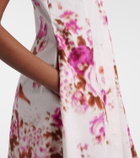 Erdem Floral cotton poplin shirt dress