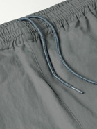 Wacko Maria - Logo-Embroidered Nylon Track Pants - Gray