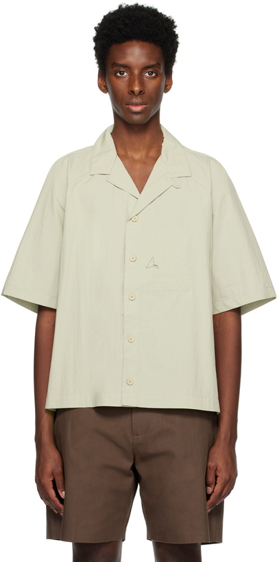 Photo: ROA Beige Camp Collar Shirt