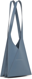 MM6 Maison Margiela Blue Mini Triangle 6 Bag