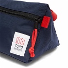 Topo Designs Dopp Kit Wash Bag in Navy 