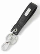 Dunhill - 1893 Harness Leather and Silver-Tone Key Fob