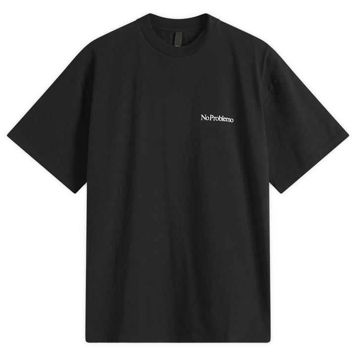 Photo: No Problemo Men's Mini Problemo SS T-Shirt in Black