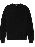 Massimo Alba - Textured-Cashmere Sweater - Black