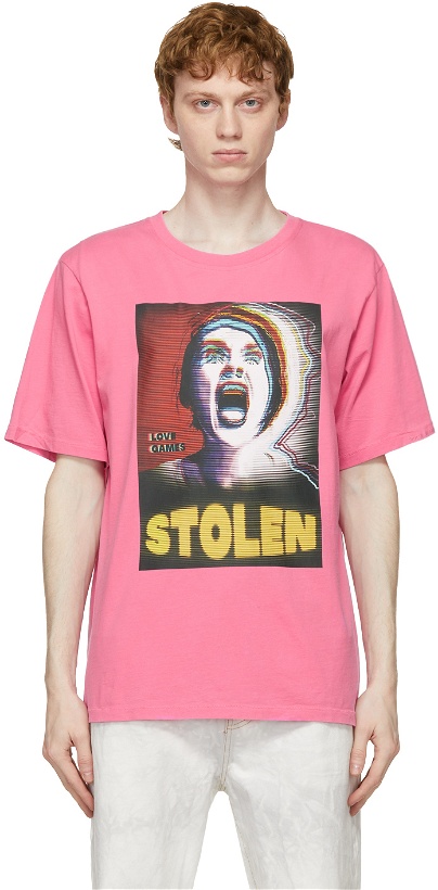 Photo: Stolen Girlfriends Club Pink Skream T-Shirt