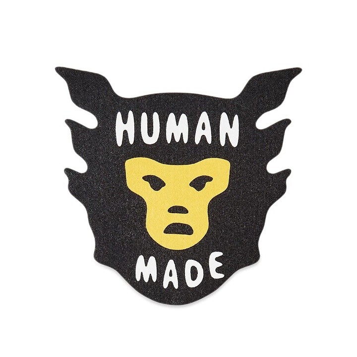 Photo: Human Made Men's Logo Coaster in Black