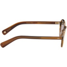 Garrett Leight Brown Casillas Sunglasses