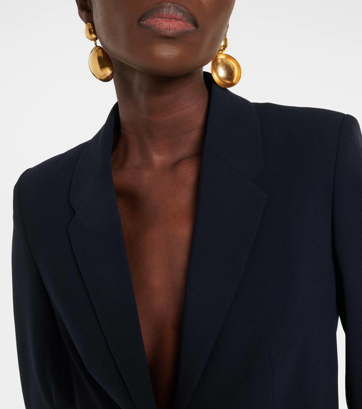 Fforme Bennet wool-blend crêpe blazer