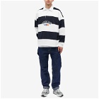 Tommy Jeans Men's Colourblock Archive Rugby Shirt in Blue