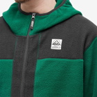 Adidas Men's ADV FC PF Full Zip Hoodie in Dark Green