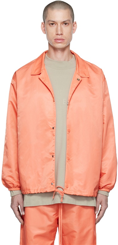 Photo: Essentials Pink Nylon Jacket