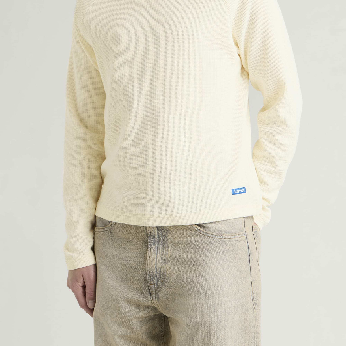 Larriet Men's Tony T-Shirt in Cream