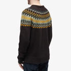 YMC Men's Wings Knit in Brown Multi