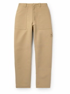 Stone Island - Ghost Straight-Leg Cotton and Wool-Blend Trousers - Neutrals
