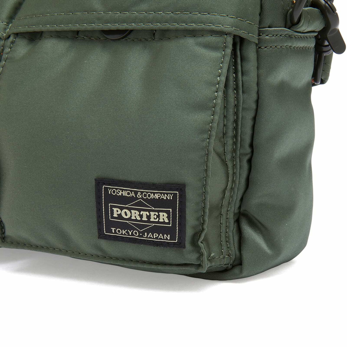 Porter-Yoshida & Co. Tanker Shoulder Bag in Sage Green 