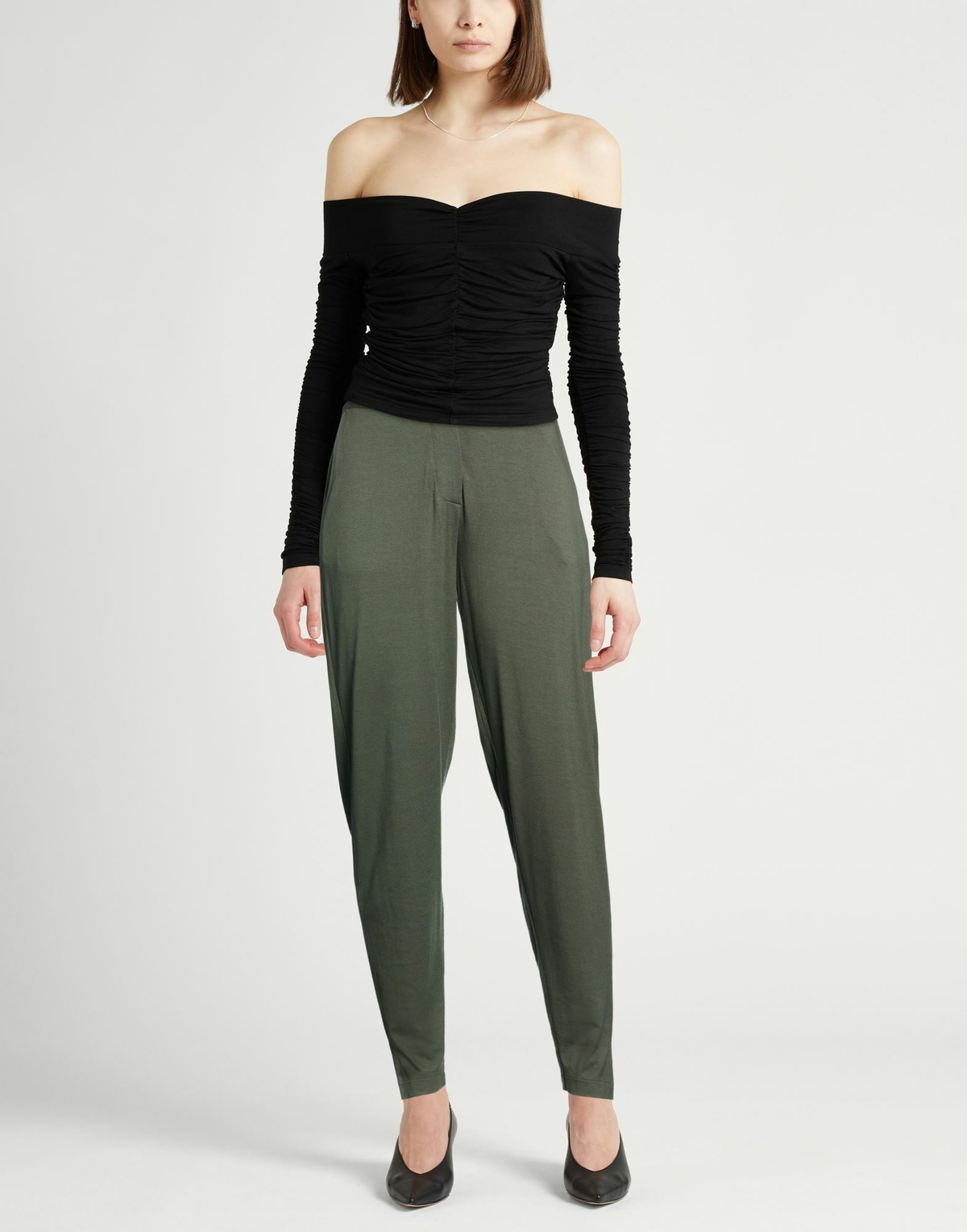 Majestic Filatures Womens Pants in Dark green