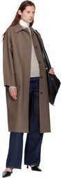 KASSL Editions Taupe Original Below Rubber Coat