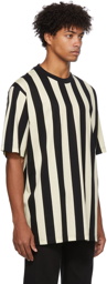Kenzo Striped Print Fashion T-Shirt