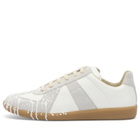 Maison Margiela Men's Replica Sneaker in White/Off White