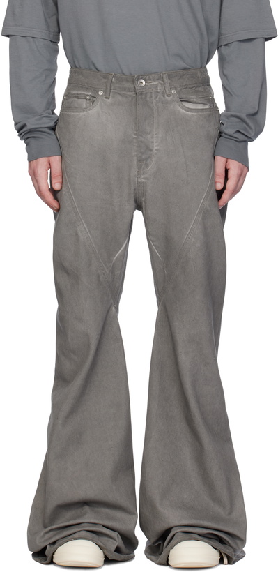 Rick うまし Owens Drkshdw FW22/Bias Bootcut パンツ 