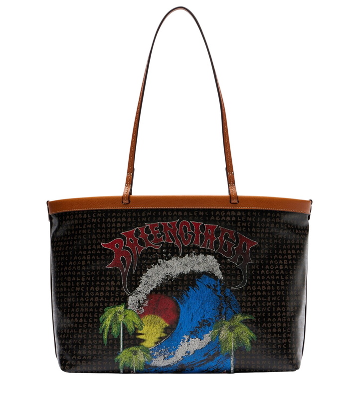Photo: Balenciaga Snob Medium canvas tote bag