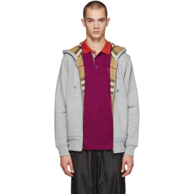 Photo: Burberry Grey Fordson Core Hoodie