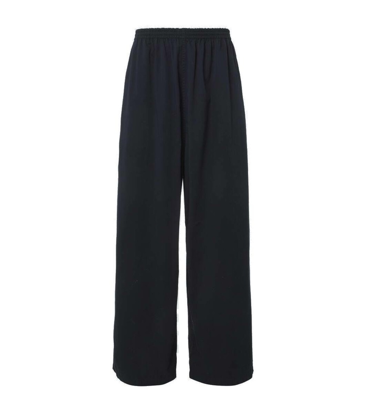 Photo: Balenciaga Cotton wide-leg pants