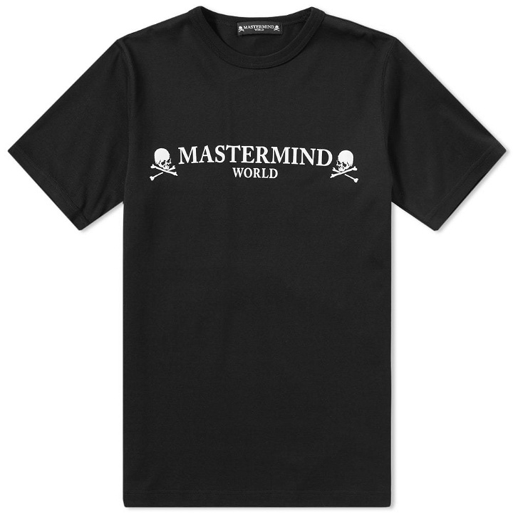 Photo: MASTERMIND WORLD Circle Logo Tee Black