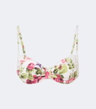 Montce Devin floral bikini top