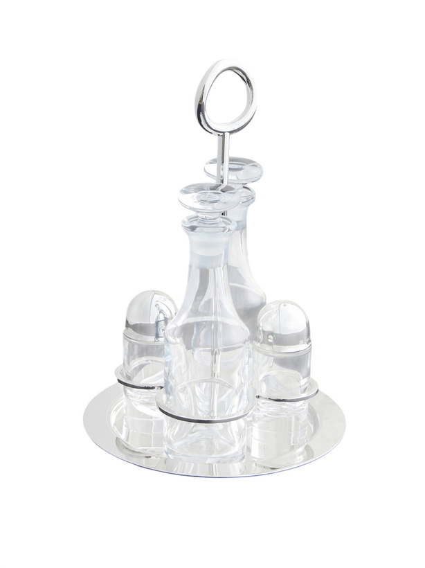 Photo: Christofle - Vertigo Silver-Plated Cruet Set