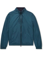 Ermenegildo Zegna - Zephyr Reversible Shell and Wool Blouson Jacket - Blue