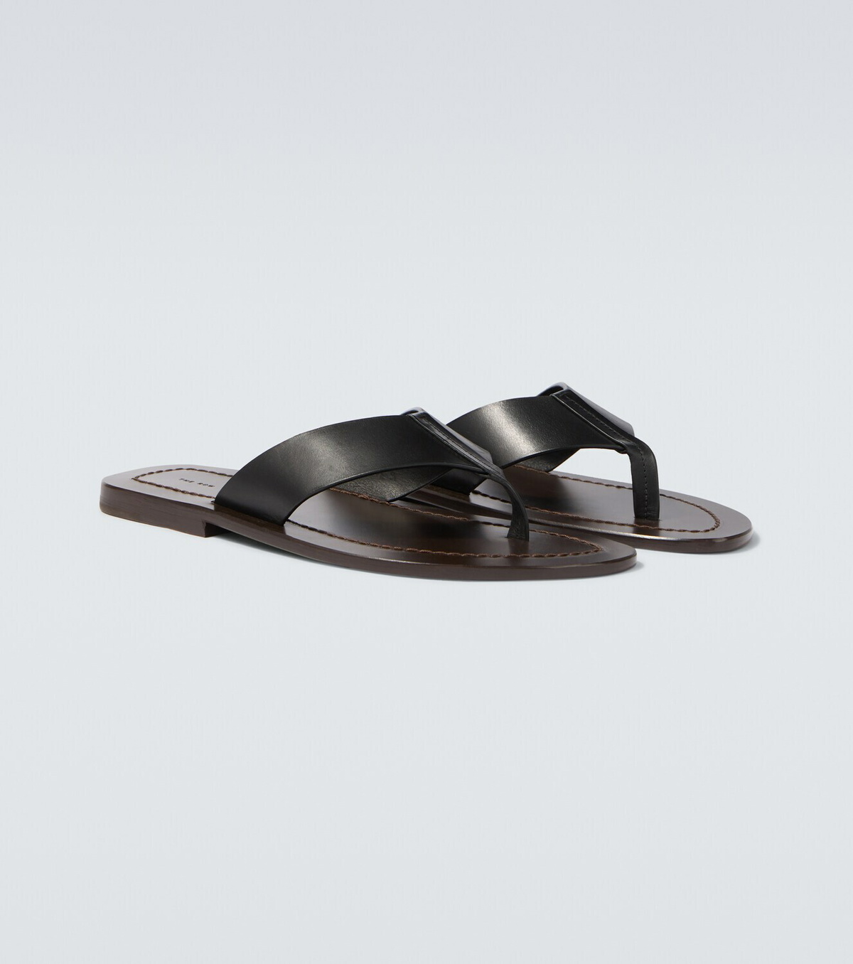 The Row Dan leather thong sandals