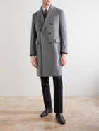 Lardini - Double-Breasted Wool Coat - Gray