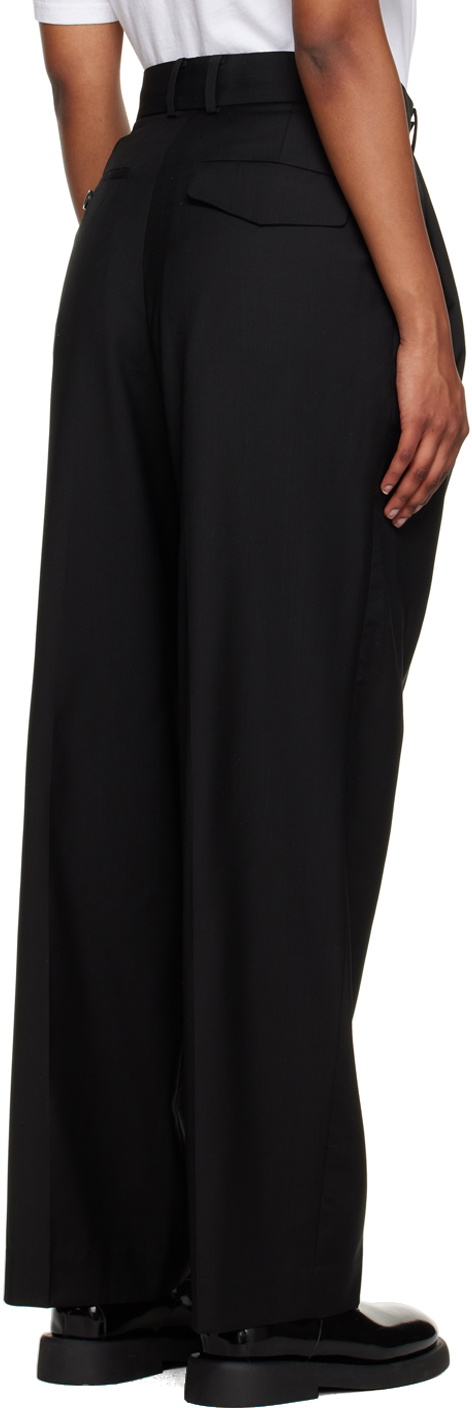 UNDERCOVER Black Pleated Trousers Undercover